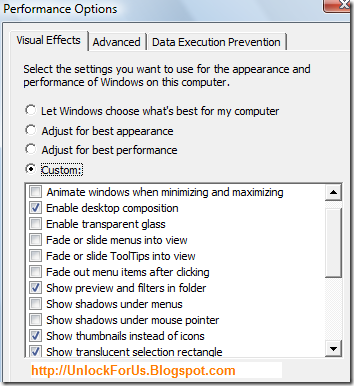 performanceoptions