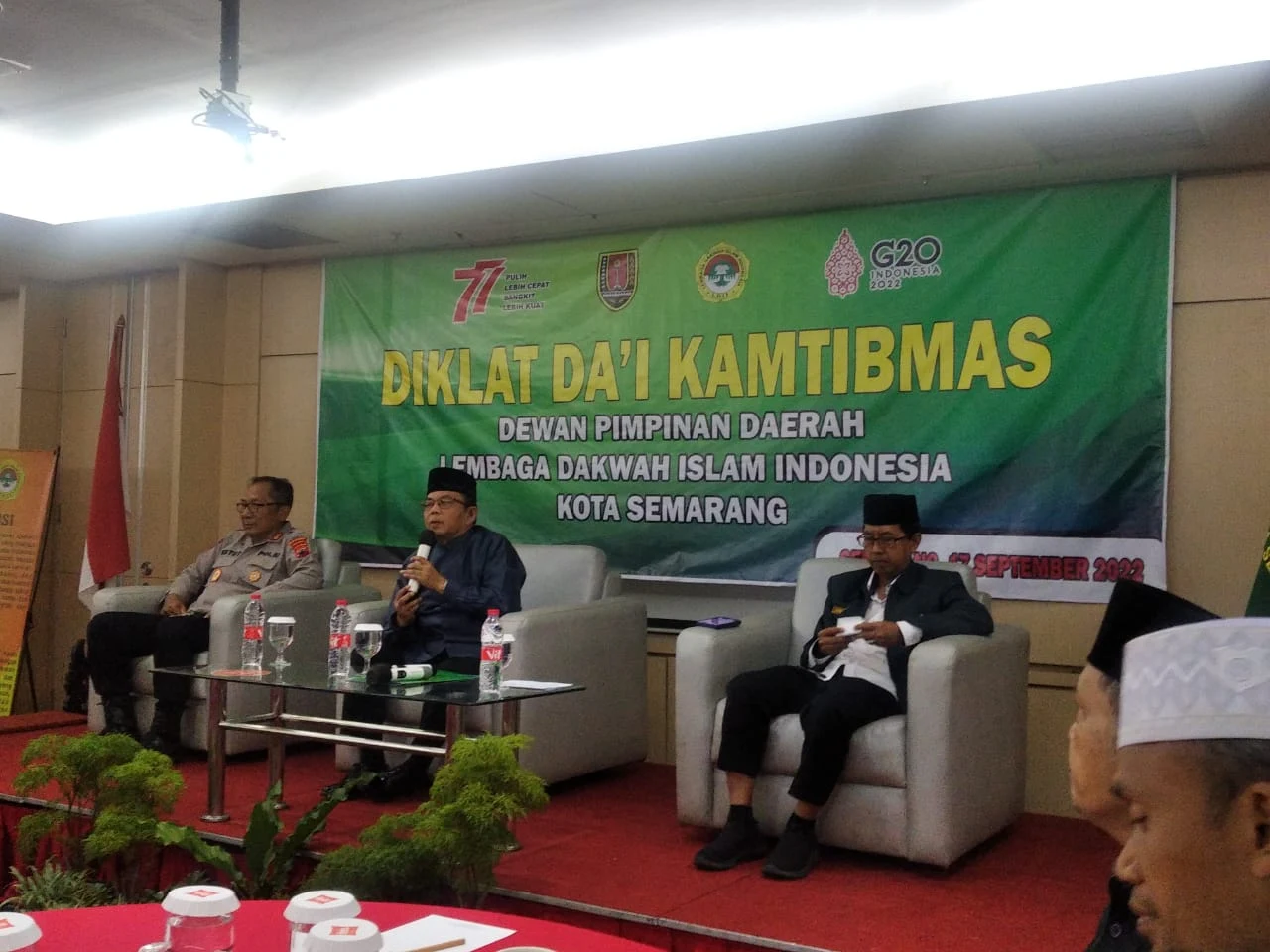 LDII Semarang Berikan Wawasan Kamtibmas kepada Para Dai Melalui Diklat