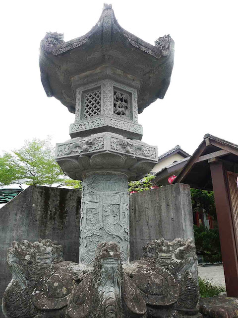 宜蘭北后寺，北后寺石燈籠