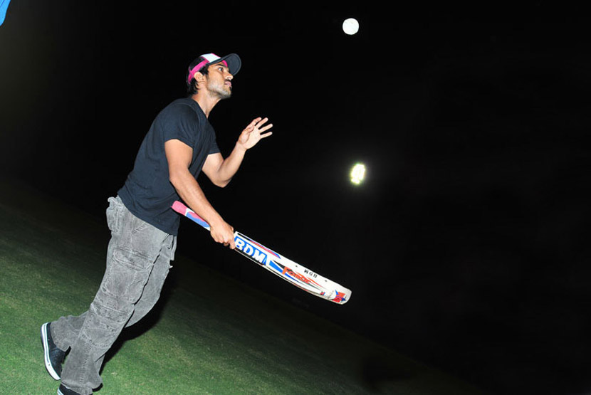 ram charan teja cricket practice tollywood t20