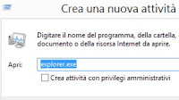 Se il desktop sparisce o si blocca su Windows, riavviare explorer.exe