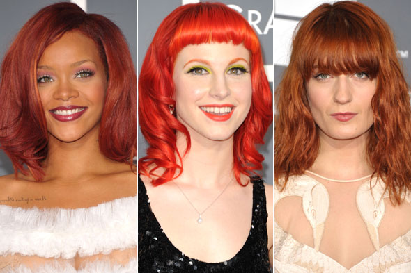 hayley williams wallpaper 2011. Grammys 2011 Hair Trends: Hair