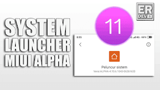 Versi Terbaru MIUI System Launcher, Persiapan Untuk Update ke MIUI 11 di HP Xiaomi
