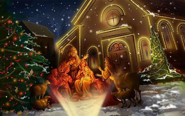 3d Wallpaper Christmas Free3