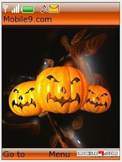 halloween cell phone wallpaper template