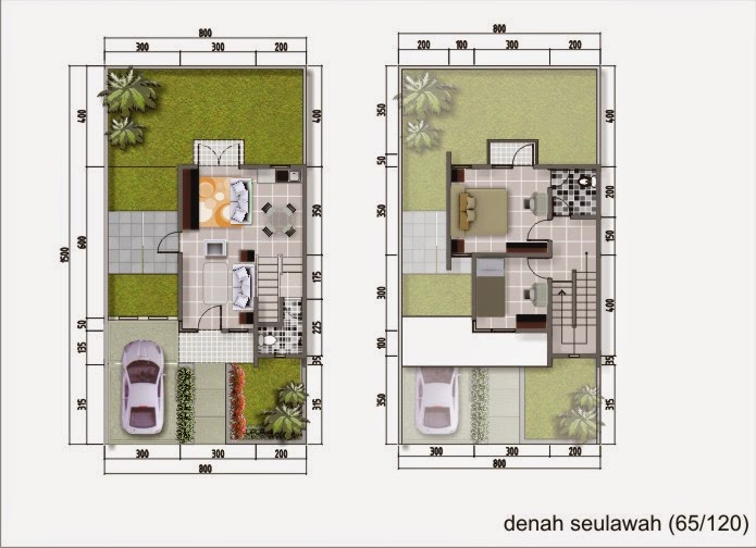  Desain Rumah Minimalis 2 Lantai Luas Tanah 120M2  Foto 