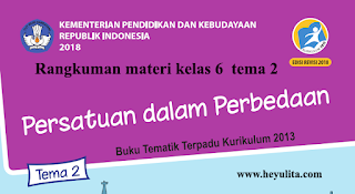 Materi kelas 6 tema 2 subtema 1