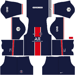 Paris Saint-Germain (PSG) - Dream League Soccer 2021 Forma Kits & Logo