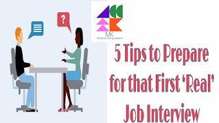 5 Tips to Prepare for that First ‘Real’ Job Interview