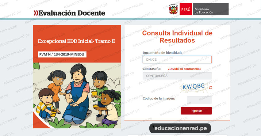 MINEDU: Resultado Final Desempeño Docente EDD Inicial - Tramo II - Evalación Excepcional (3 Enero) www.minedu.gob.pe