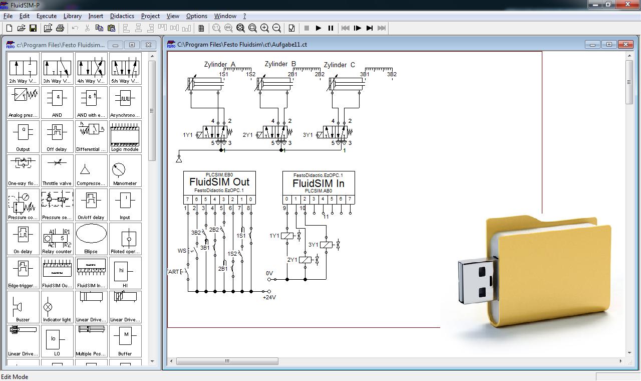 fluidsim pneumatica 3.6 em portugues