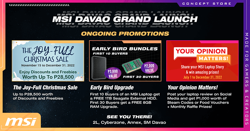 Here's what you can expect during the grand launch!