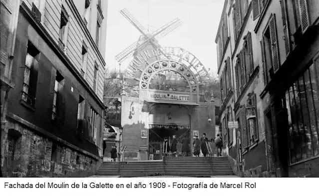 Foto antigua del Molin de la Galette