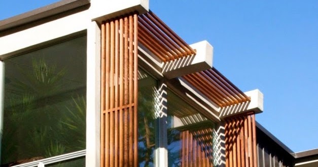 Arsitektur Rumah  Modern  Kontemporer Dua  Lantai  Desain  