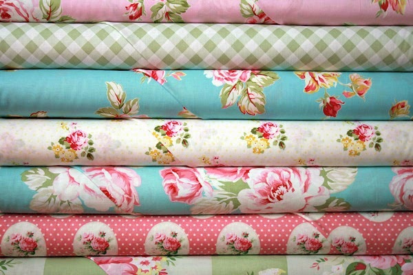  Sunshine Roses Fabric