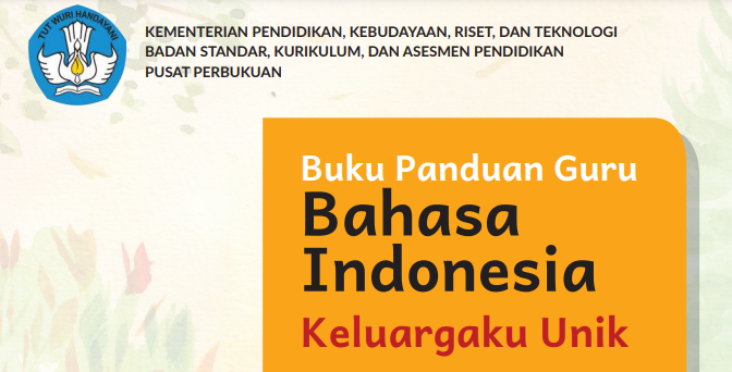 buku kurikulum merdeka kelas 2 sd bahasa indonesia