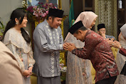 Wabup Muratara Hadiri Open House Gubernur dan Wagup Sumsel di Palembang