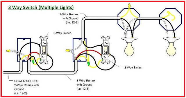 3 Way Switch - Multiple Lights - Electrical Engineering Updates