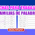 17 FICHAS PARA TRABAJAR LAS FAMILIAS DE PALABRAS