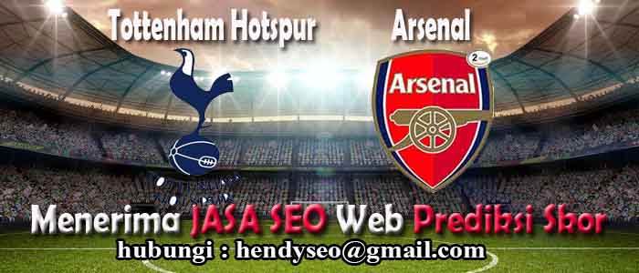 prediksi skor tottenham hotspur vs arsenal