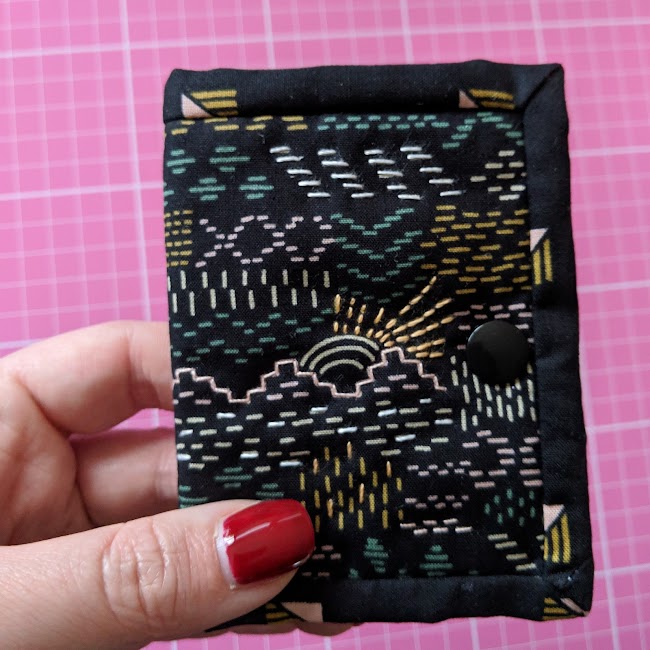 quick little quilt needle case tutorial