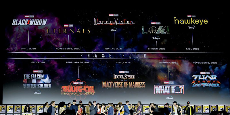 Todos los detalles de la increíble Fase 4 del Universo Cinematográfico de Marvel