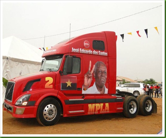 Abertura da campanha eleitoral do MPLA AO VIVO (Viana - 31/Julho/2012)