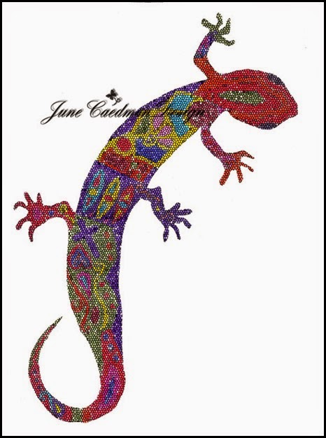 Gecko_Beaded