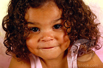 Brown|Curly hair image