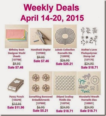 weekly deals April 14th
