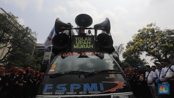 Buruh Tolak UU 'Sapu Jagat' Tenaga Kerja