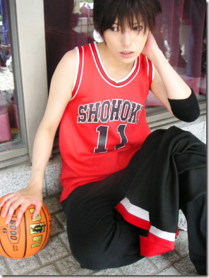 slam dunk cosplay - rukawa kaede