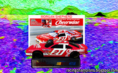 Morgan Shepherd #21 Cheerwine Racing Champions 1/64 NASCAR diecast racing blog BGN Busch Age 2017