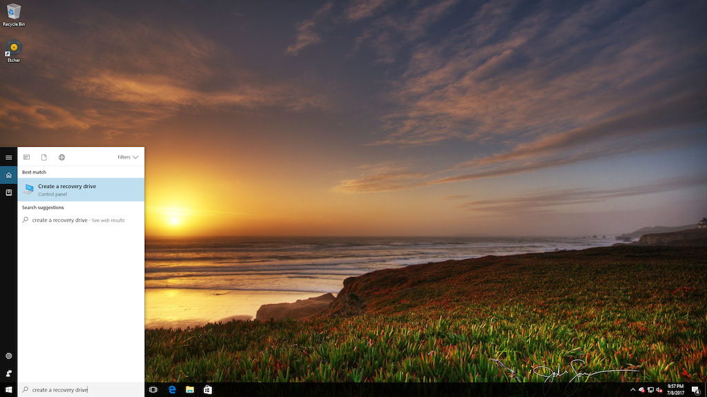 Figure12 Cortana on Windows 10 desktop