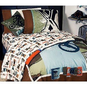 games bmx extreme boys twin comforter sheet set