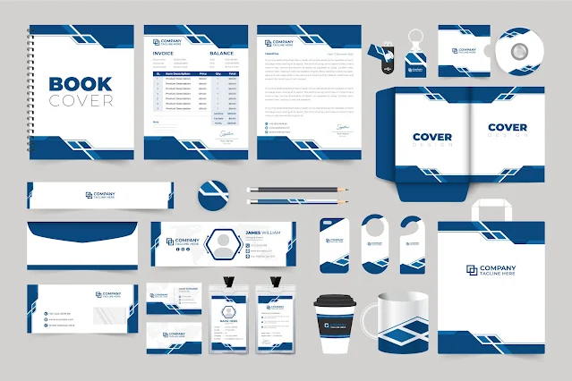 Corporate identity template bundle free download