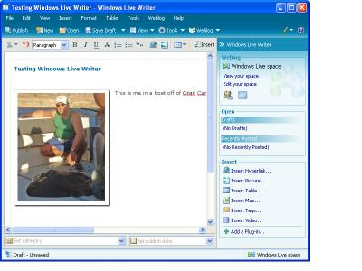 Windows Live Writer