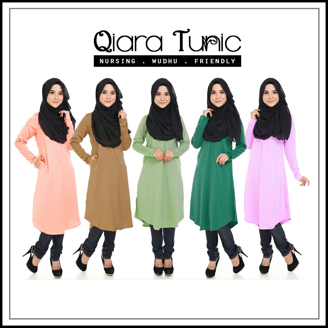 Candy Shoppaholic Cantik  Sangat Jom dapatkan Qiara Tunic 