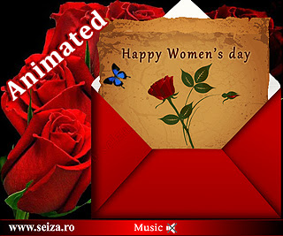 Flash ecard for the international women's day