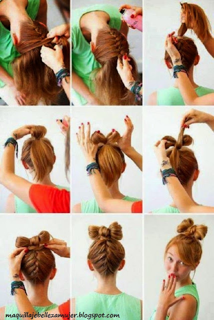 TRENZAS PARA CABELLO LARGO by maquillajebellezamujer.blogspot.com