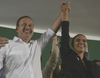 Marina Silva nunca disse ser contra impeachment - Marina e Eduardo Campos