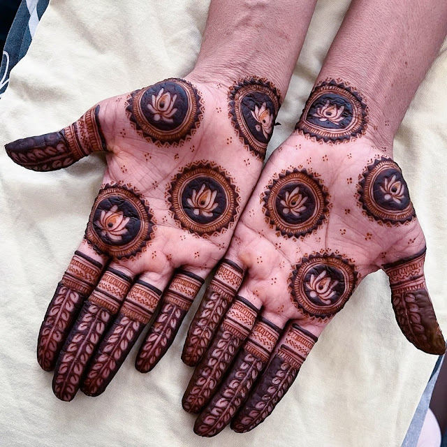 Mehndi Design Images For Navratri