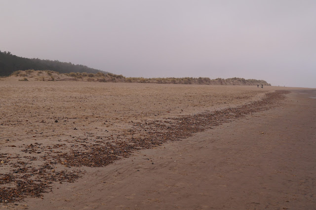 Wells Next The Sea beach in winter