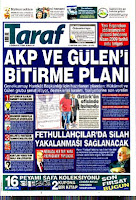 Taraf Daily headlines