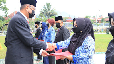 Bertepatan Hari Kesaktian Pancasila, 247 ASN Pemko Payakumbuh Terima Satyalancana