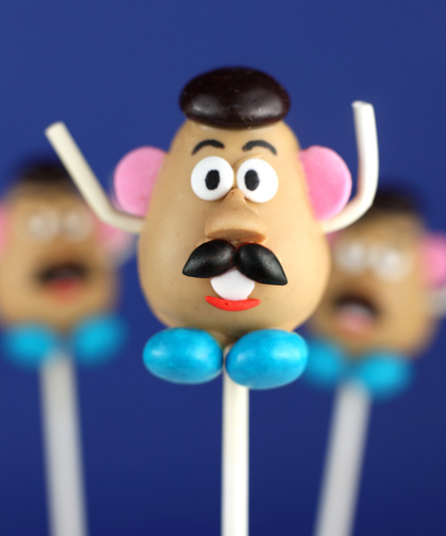 cars cake pops. Mr Potato Head cake pops. fo#39;