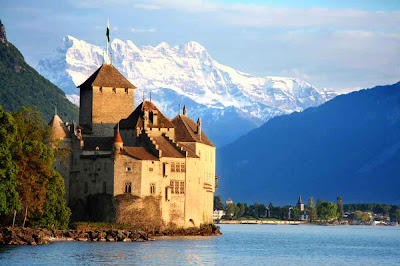 Schloss Chillon in der Schweiz