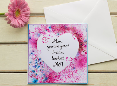 Mum you are great funny handmade Mother's Day card