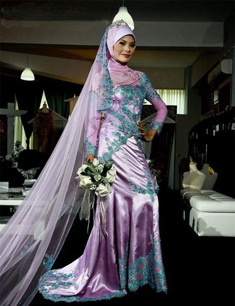 trendbajumuslim.com kebaya muslim akad nikah terbaru 2017/2018