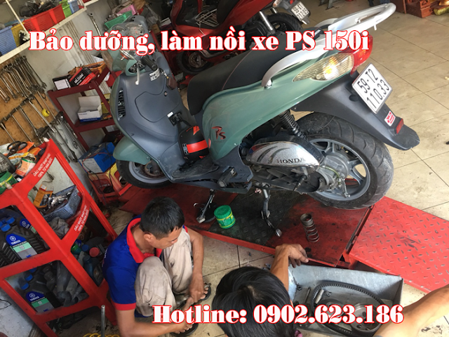 Chuyên làm nồi xe PS 150i chạy mạnh, êm, bốc lợi xăng